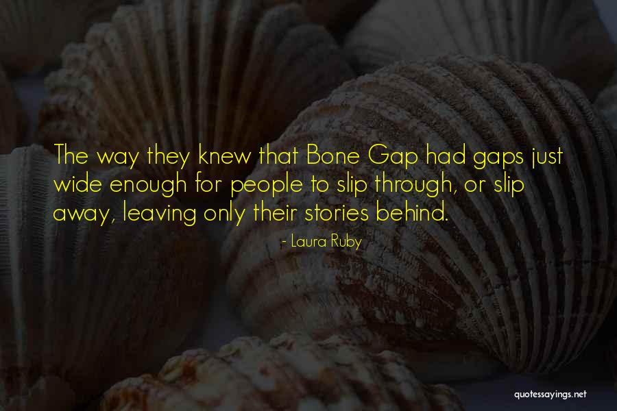 Leandra Gospel Quotes By Laura Ruby Leandra Gospel Quotes By Laura Ruby