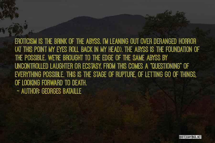 Leaning Back Quotes By Georges Bataille