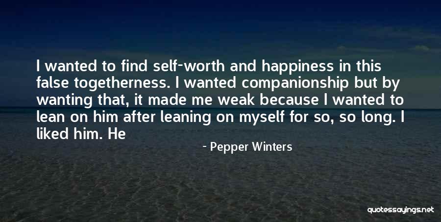 Leaning In Quotes By Pepper Winters