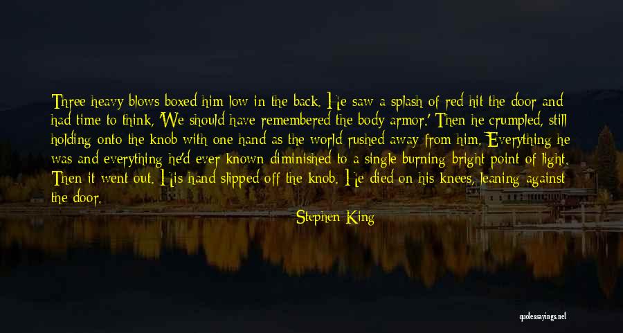 Leaning In Quotes By Stephen King