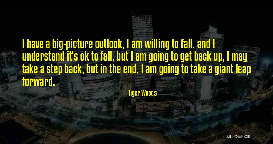 Leap Forward Quotes By Tiger Woods Leap Forward Quotes By Tiger Woods