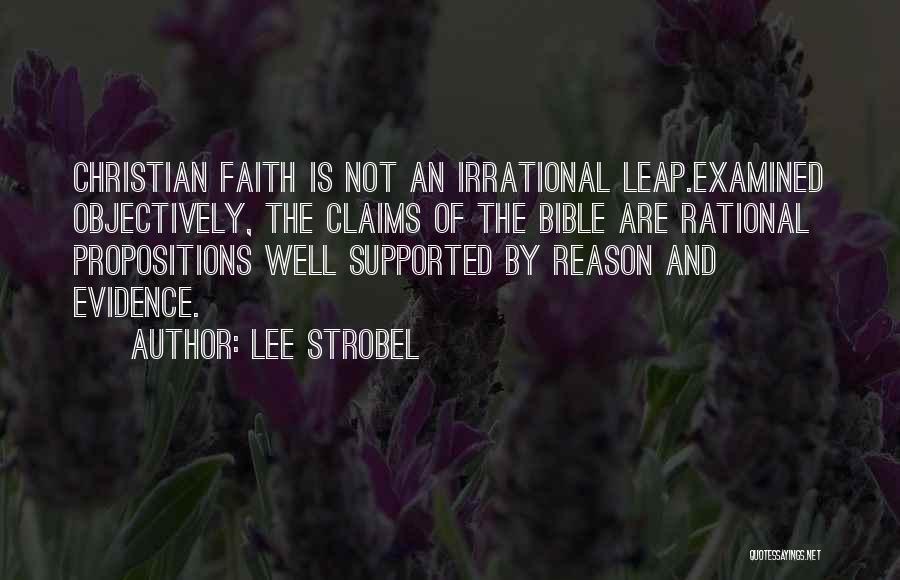 Leap Of Faith Christian Quotes By Lee Strobel