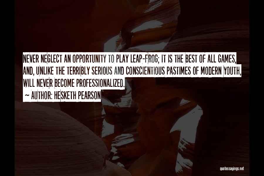 Leap Quotes By Hesketh Pearson