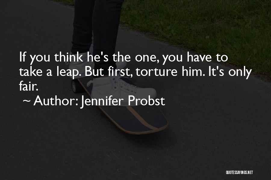 Leap Quotes By Jennifer Probst