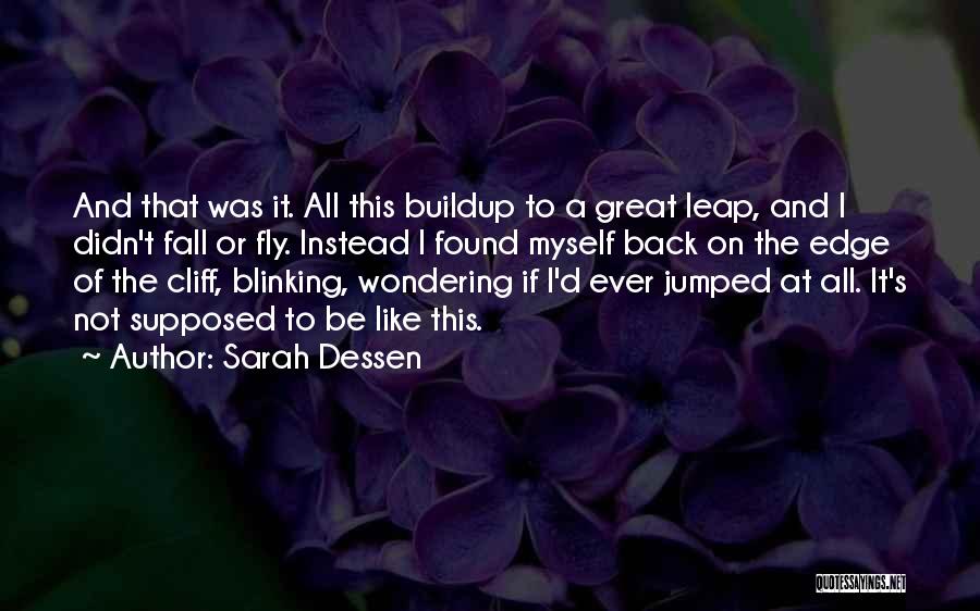 Leap Quotes By Sarah Dessen