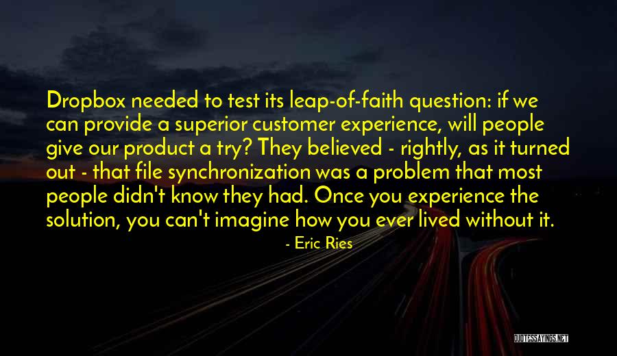 Leap Test Quotes By Eric Ries Leap Test Quotes By Eric Ries