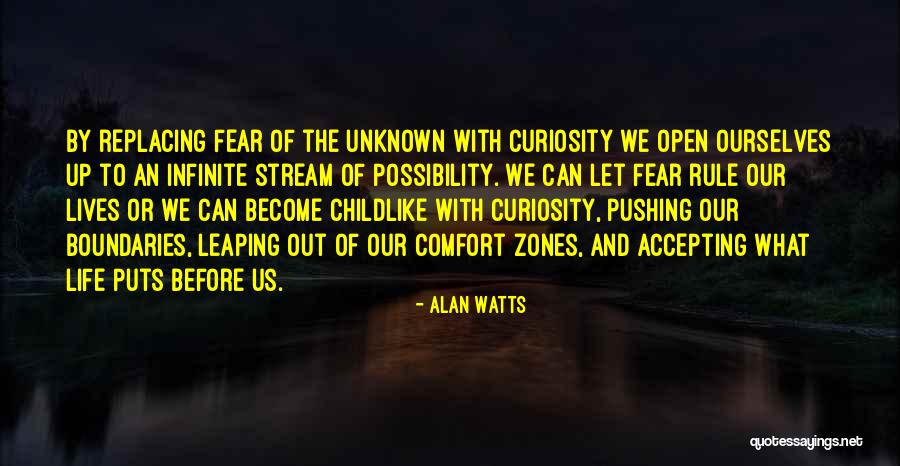 Leaping Into The Unknown Quotes By Alan Watts