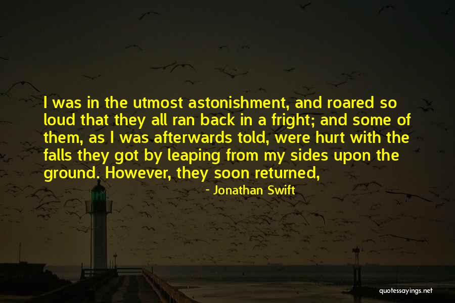 Leaping Quotes By Jonathan Swift