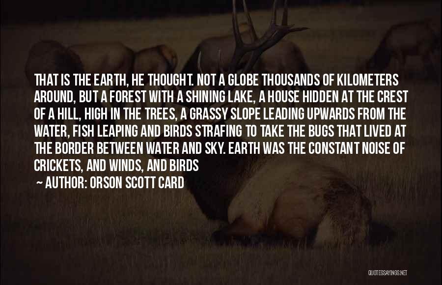 Leaping Quotes By Orson Scott Card