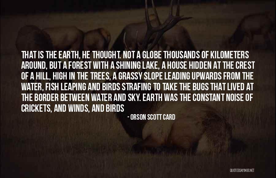 Leaping Quotes By Orson Scott Card