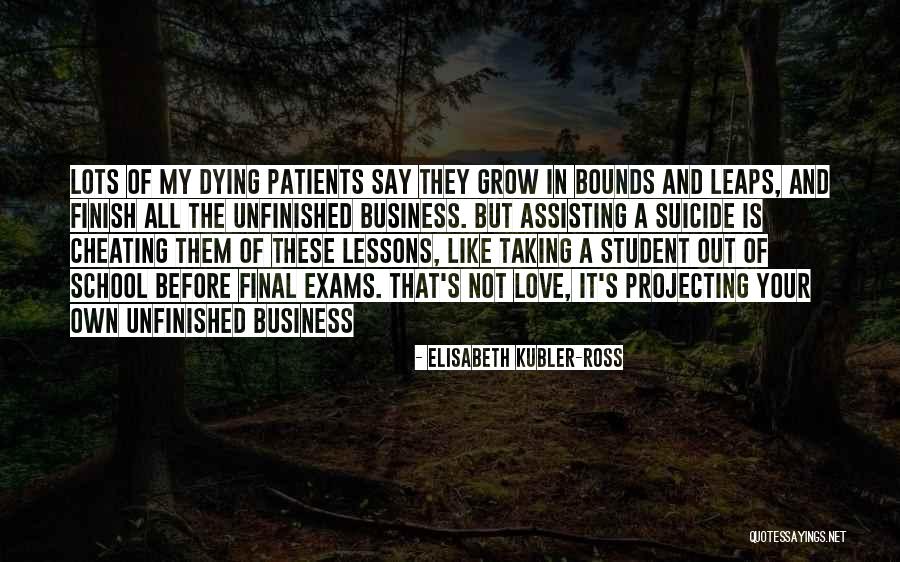 Leaps And Bounds Quotes By Elisabeth Kubler-Ross