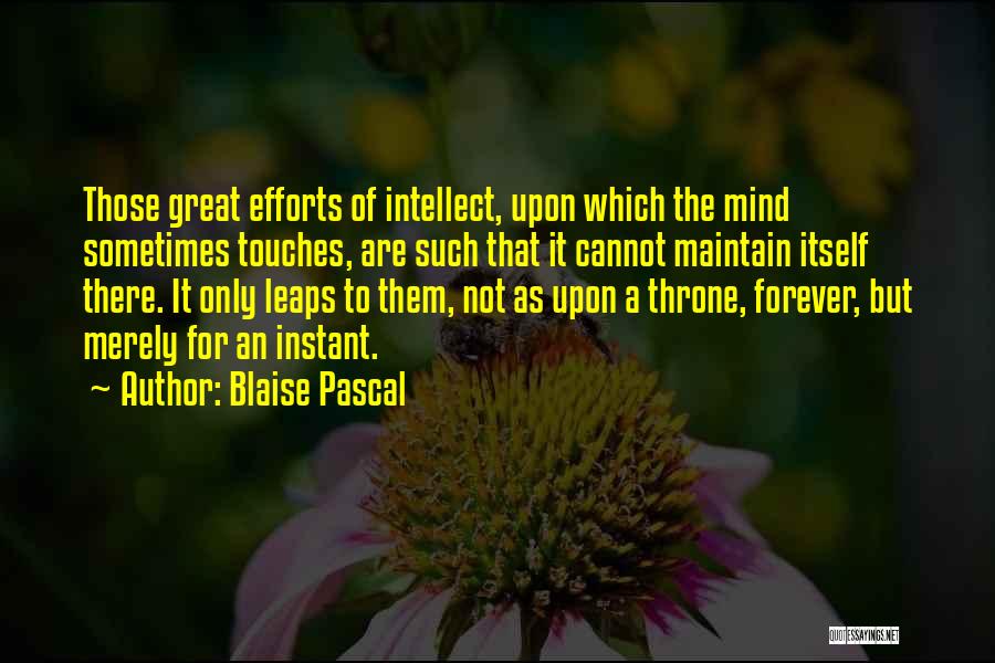 Leaps Quotes By Blaise Pascal