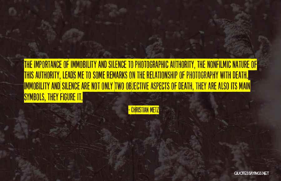 Leardiss Quotes By Christian Metz Leardiss Quotes By Christian Metz