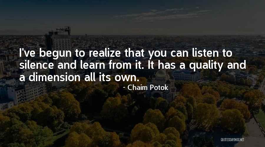 Learn All You Can Quotes By Chaim Potok Learn All You Can Quotes By Chaim Potok