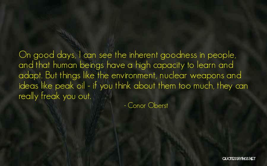 Learn And Adapt Quotes By Conor Oberst Learn And Adapt Quotes By Conor Oberst