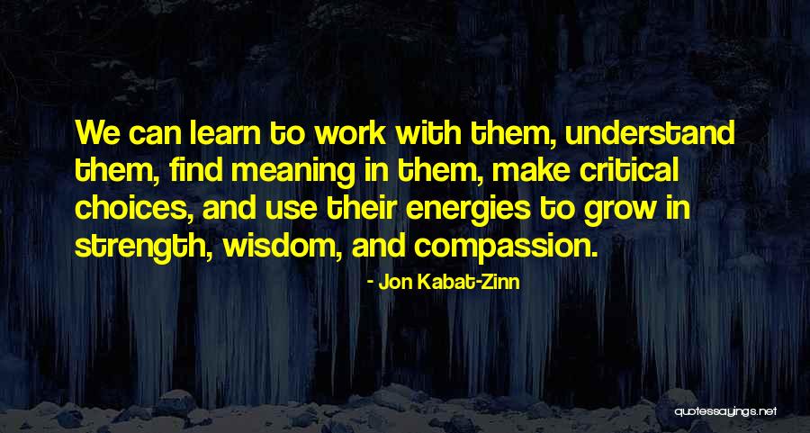 Learn And Grow Quotes By Jon Kabat-Zinn