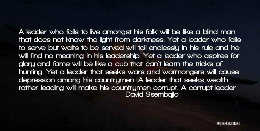 Learn And Serve Quotes By David Ssembajjo Learn And Serve Quotes By David Ssembajjo