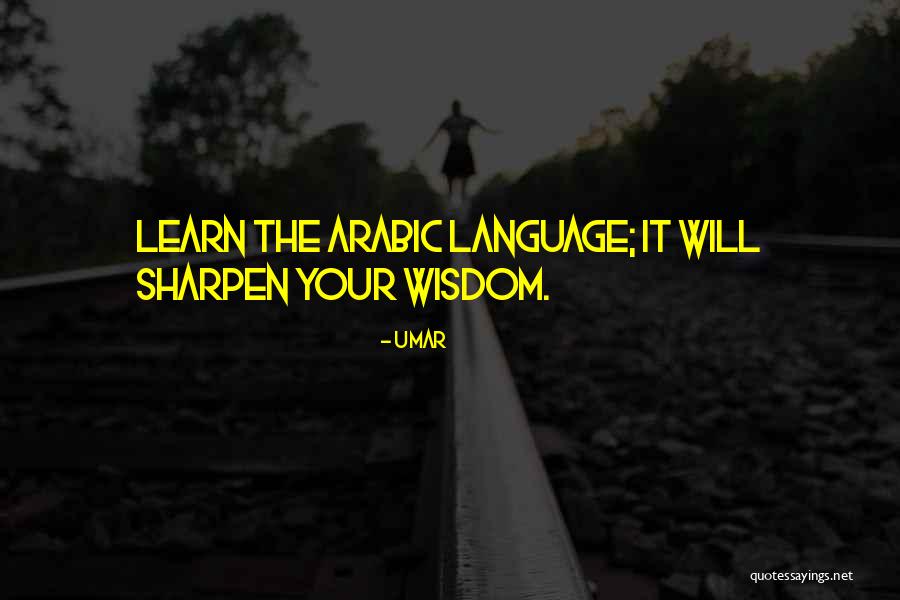 Learn Arabic Quotes By Umar