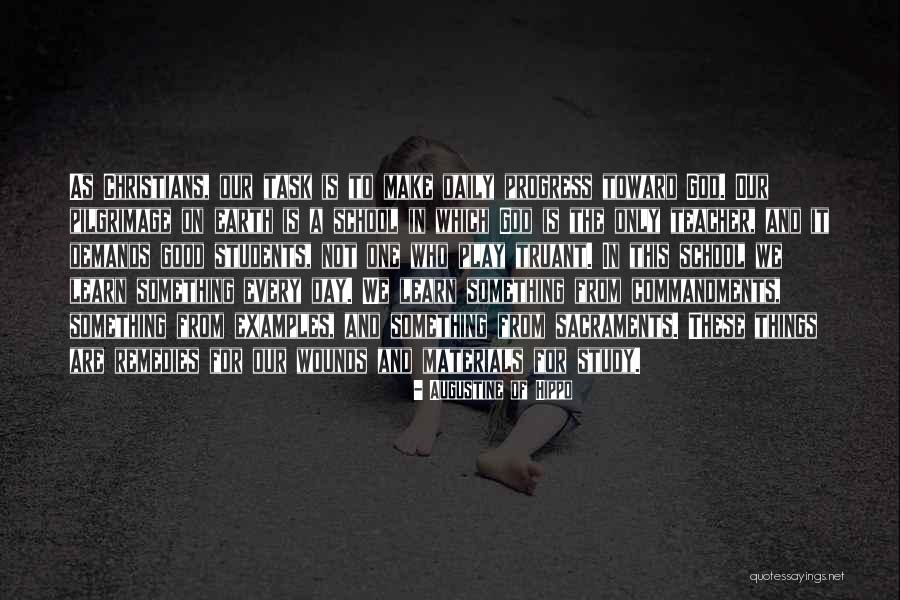 Learn From A Teacher Quotes By Augustine Of Hippo Learn From A Teacher Quotes By Augustine Of Hippo
