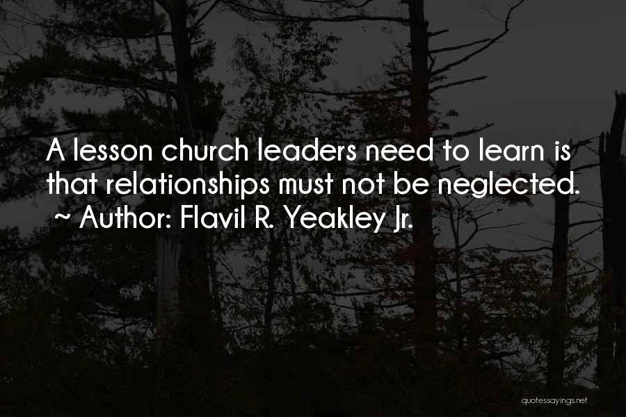 Learn From Elders Quotes By Flavil R. Yeakley Jr.