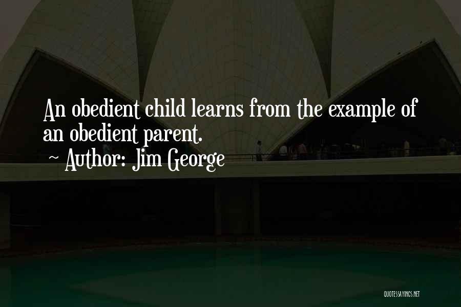 Learn From Example Quotes By Jim George