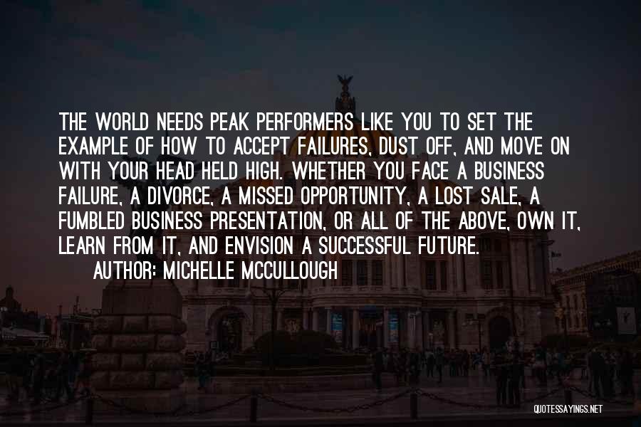 Learn From Example Quotes By Michelle McCullough