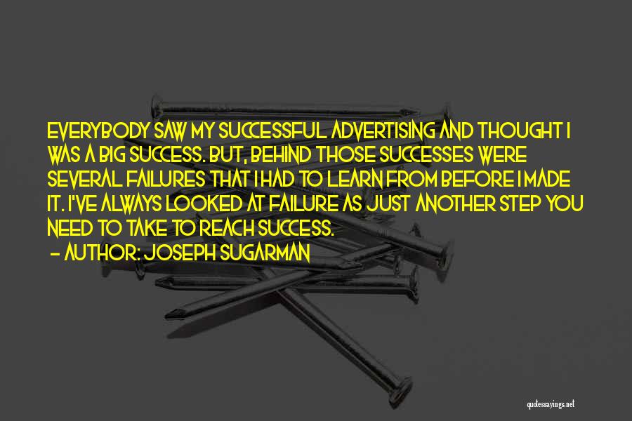 Learn From Failure Quotes By Joseph Sugarman