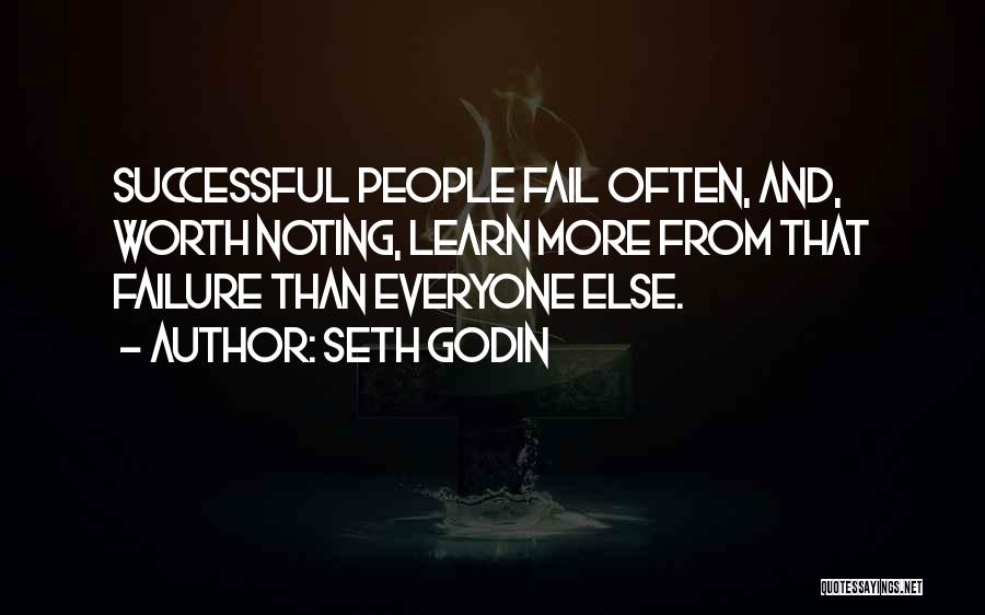 Learn From Failure Quotes By Seth Godin