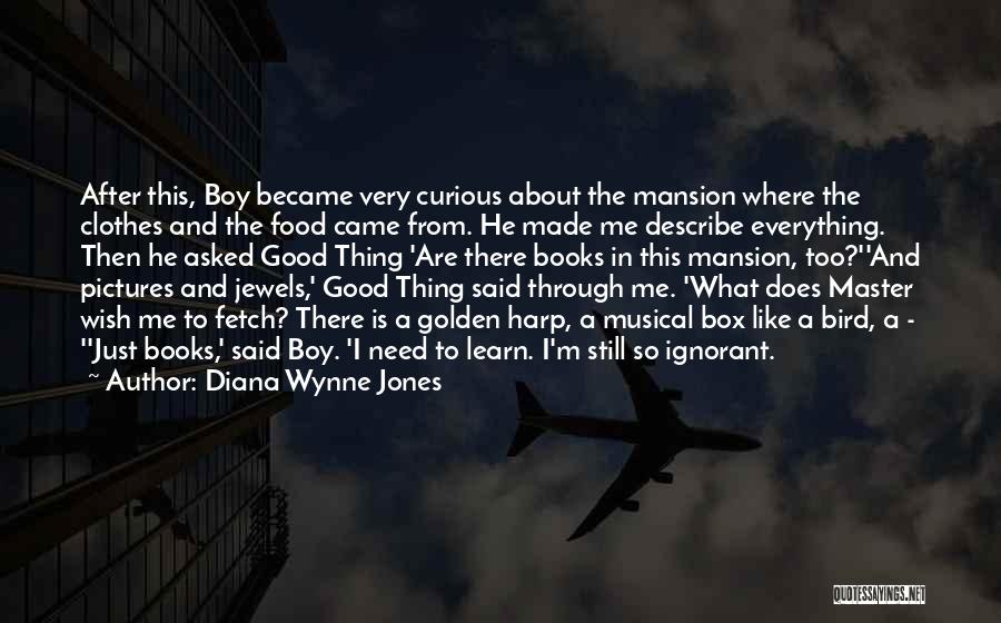 Learn From Master Quotes By Diana Wynne Jones