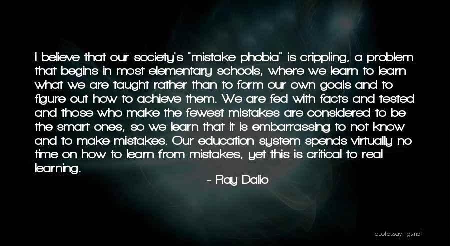 Learn From Own Mistakes Quotes By Ray Dalio