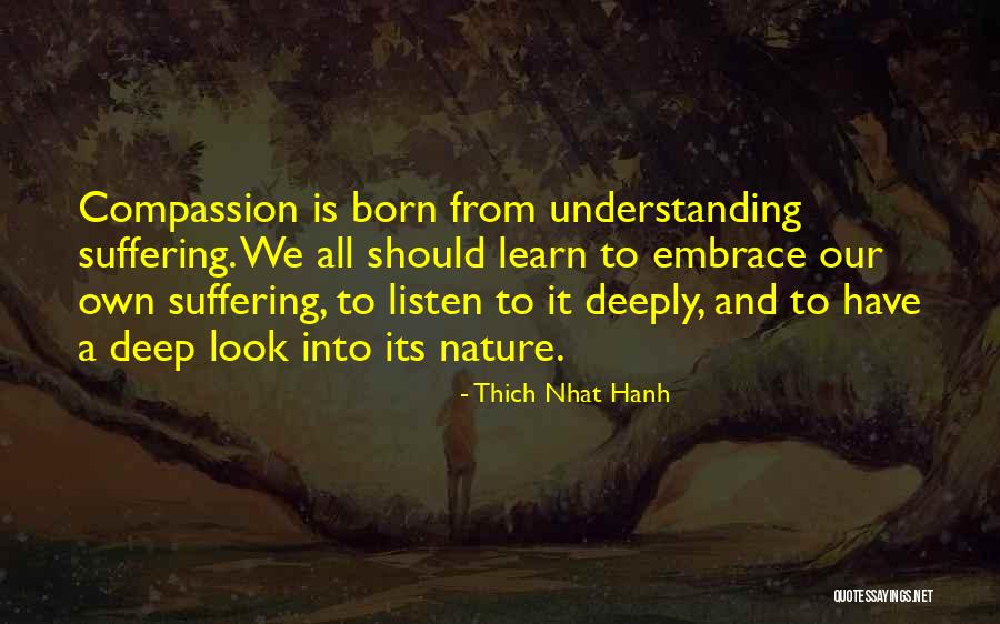Learn From Suffering Quotes By Thich Nhat Hanh Learn From Suffering Quotes By Thich Nhat Hanh