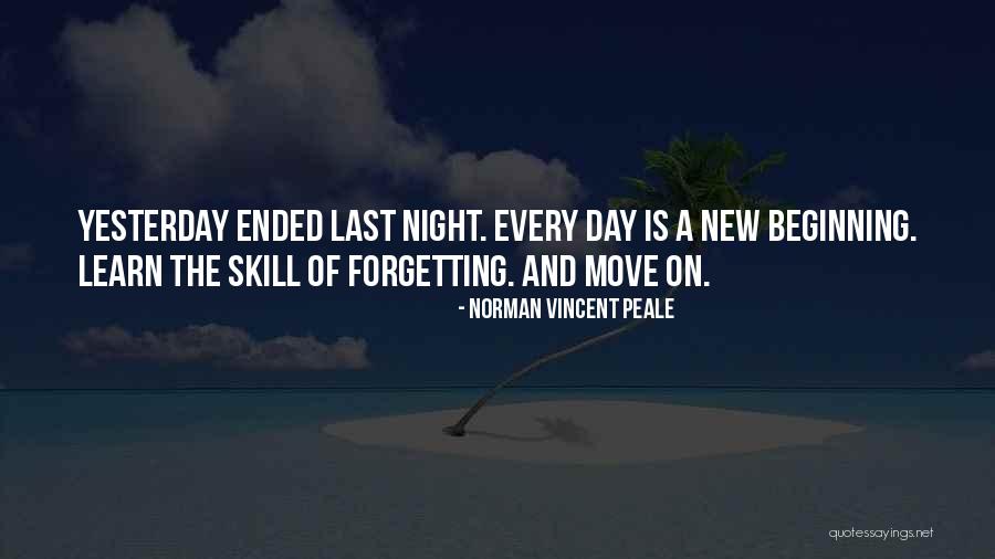 Learn From Yesterday Quotes By Norman Vincent Peale Learn From Yesterday Quotes By Norman Vincent Peale