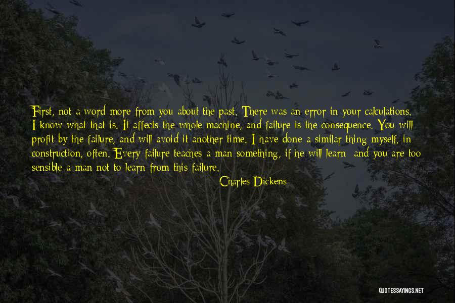 Learn From Your Failure Quotes By Charles Dickens Learn From Your Failure Quotes By Charles Dickens