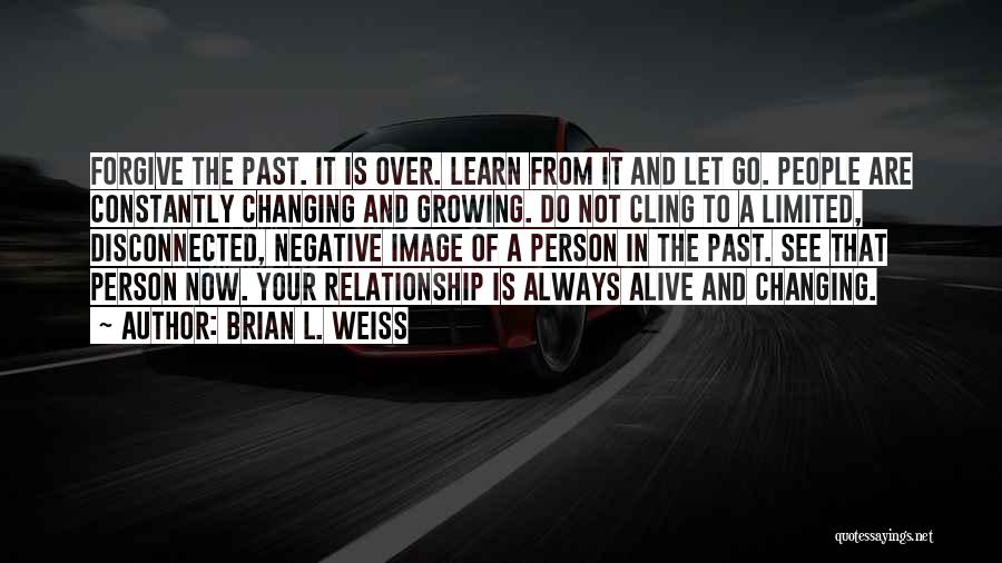 Learn From Your Past Relationship Quotes By Brian L. Weiss