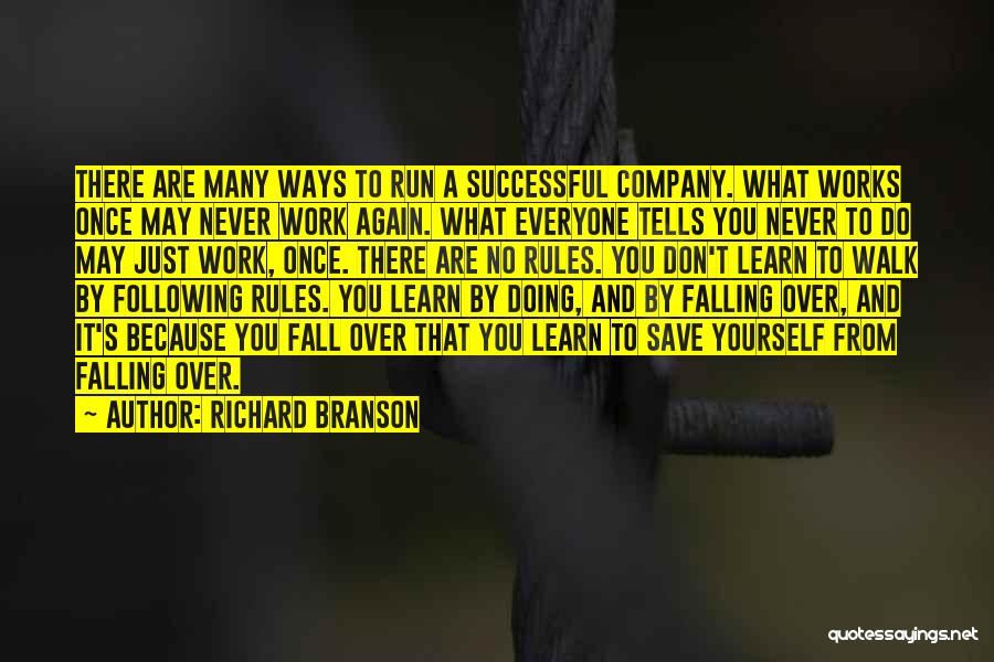 Learn From Yourself Quotes By Richard Branson
