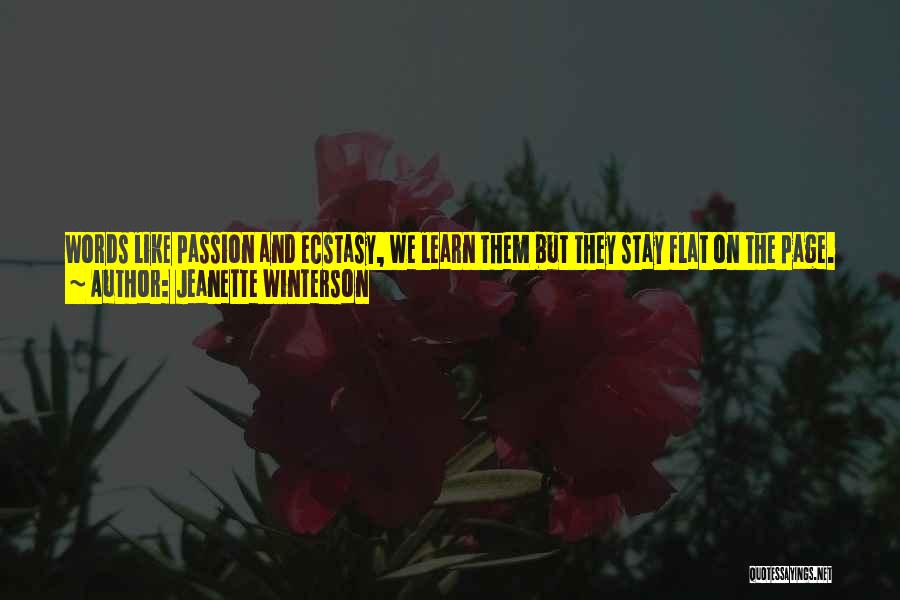 Learn Laugh Love Quotes By Jeanette Winterson