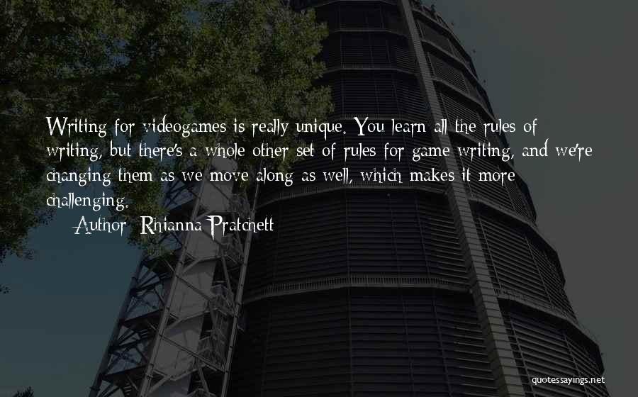 Learn The Rules Quotes By Rhianna Pratchett