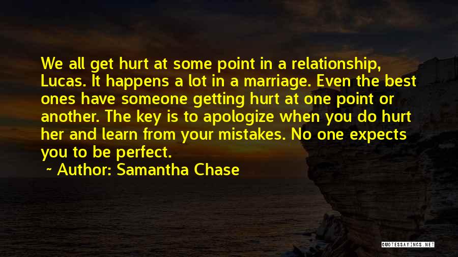 Learn To Apologize Quotes By Samantha Chase