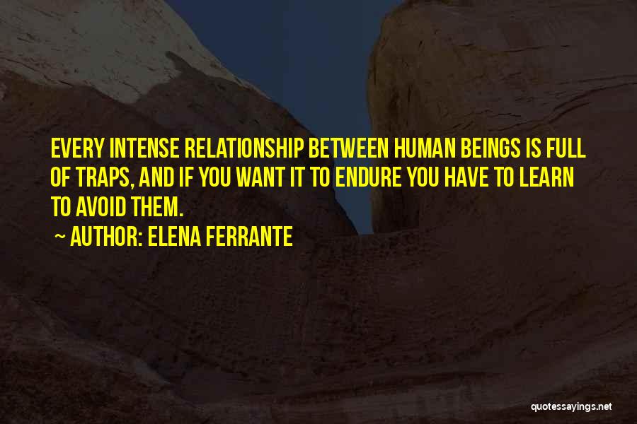 Learn To Endure Quotes By Elena Ferrante