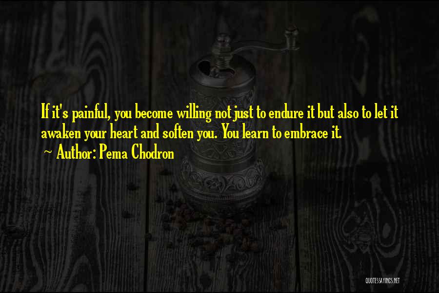 Learn To Endure Quotes By Pema Chodron