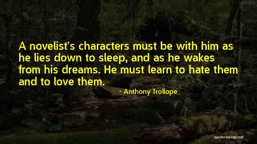 Learn To Hate Quotes By Anthony Trollope