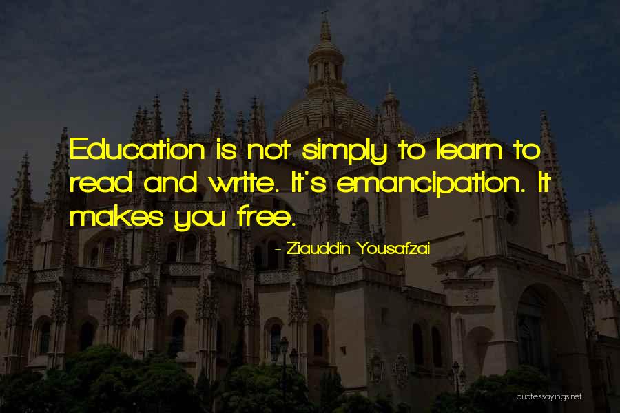 Learn To Read Quotes By Ziauddin Yousafzai Learn To Read Quotes By Ziauddin Yousafzai