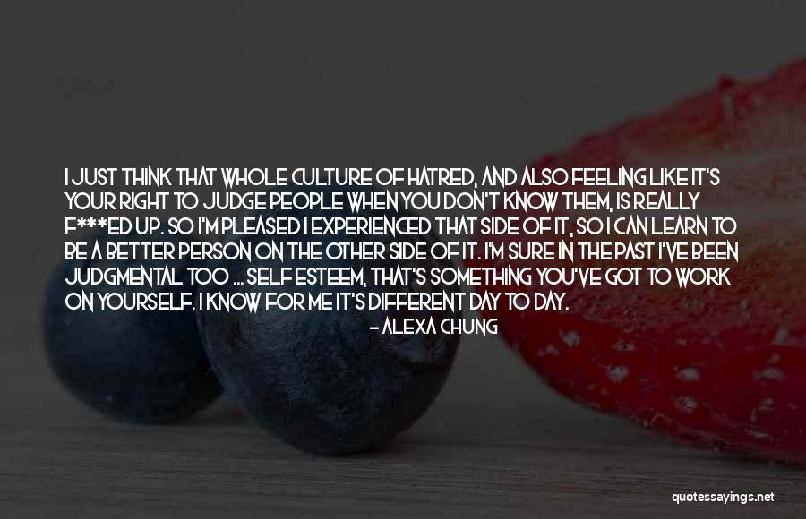 Learn To Think For Yourself Quotes By Alexa Chung Learn To Think For Yourself Quotes By Alexa Chung