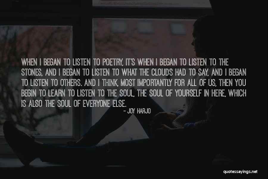 Learn To Think For Yourself Quotes By Joy Harjo Learn To Think For Yourself Quotes By Joy Harjo
