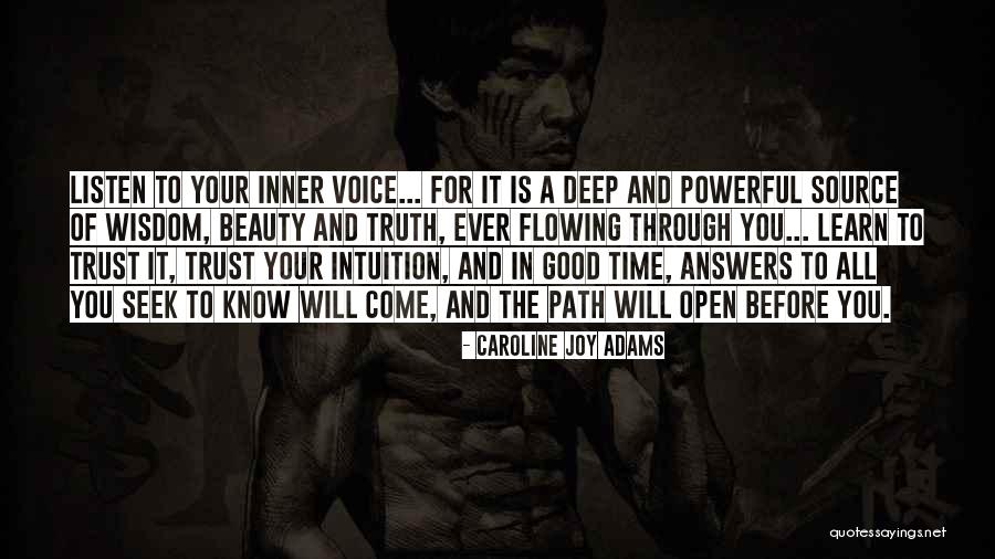 Learn To Trust No One But Yourself Quotes By Caroline Joy Adams Learn To Trust No One But Yourself Quotes By Caroline Joy Adams
