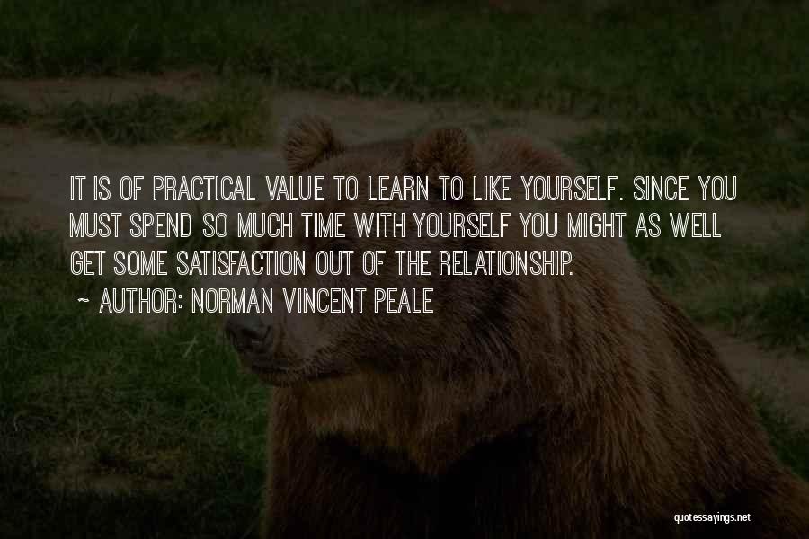 Learn To Value Yourself Quotes By Norman Vincent Peale