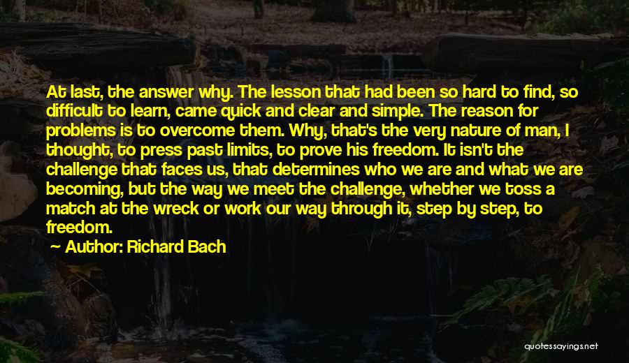 Learn Your Limits Quotes By Richard Bach