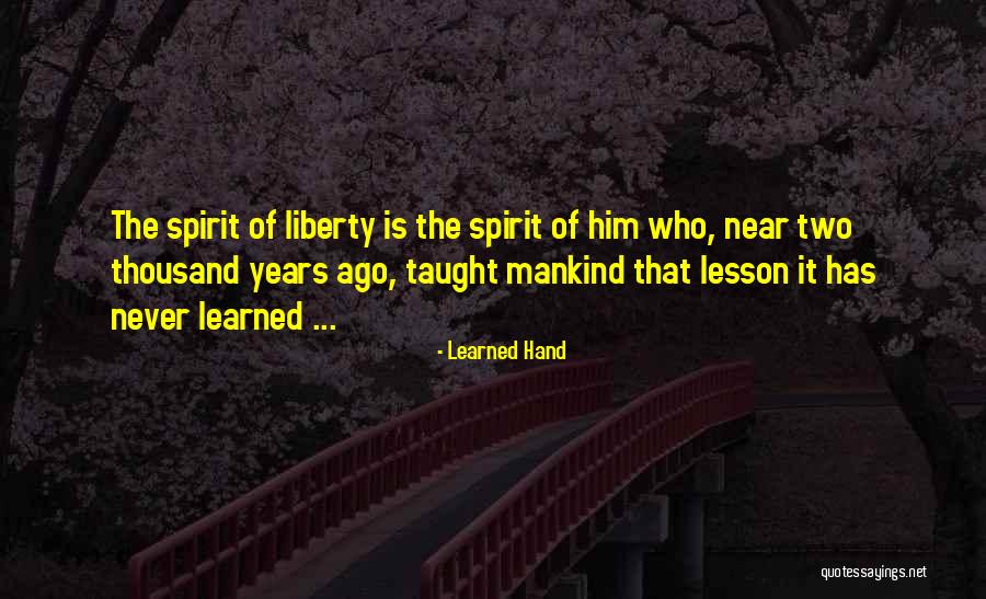 Learned Hand Quotes 1015904