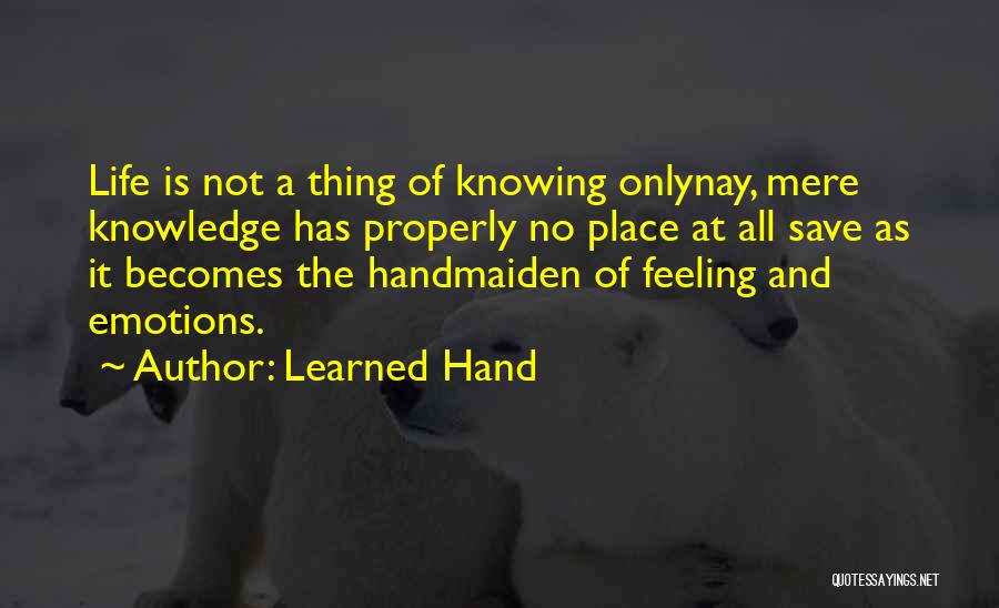 Learned Hand Quotes 146478