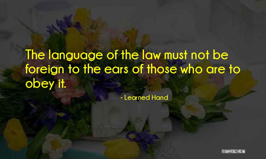 Learned Hand Quotes 152064